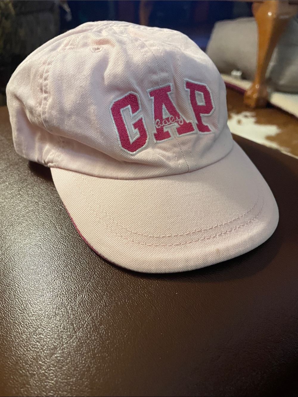 babyGap Pink Logo Baseball Cap 2-4 Yrs